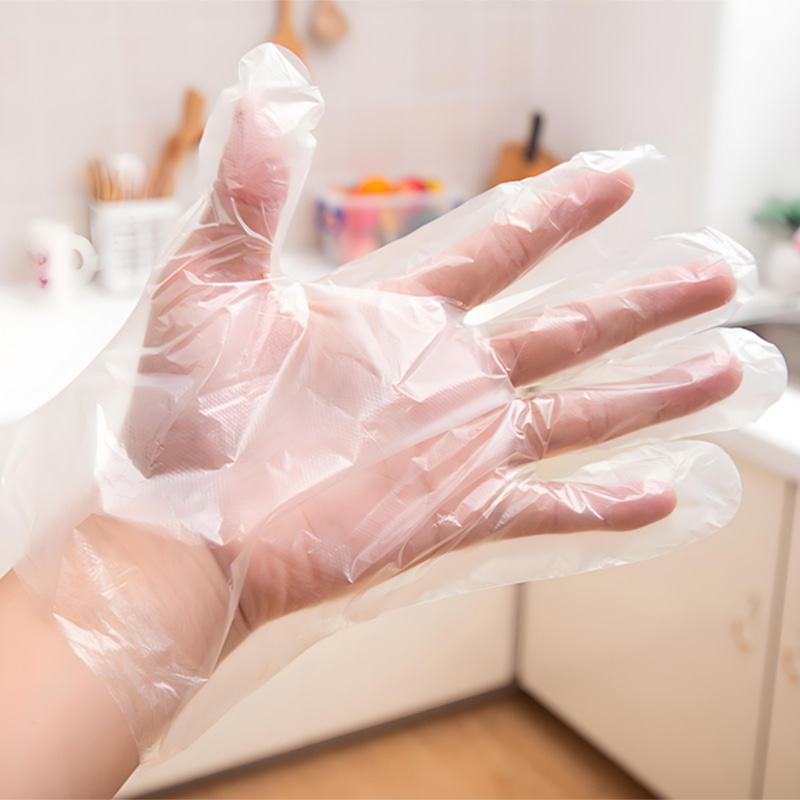 Mănuși HDPE rezistente la apă și uleiuri